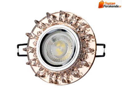 Cata CT-6599 Açelya Dekoratif Cam Spot Günışığı Led Çerçeveli
